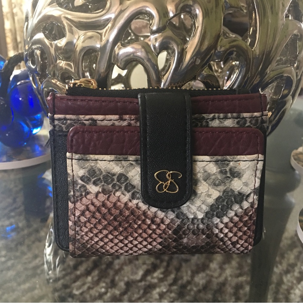 Jessica Simpson Snake Skin Card Wallet NWOT!!